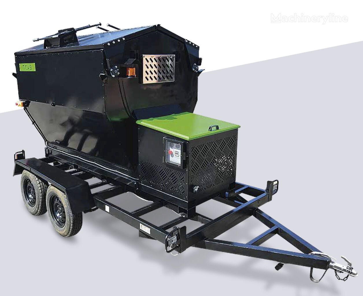 new Ticab Asphalt Hot Box HB-2 (with trailer) asphalt recycler
