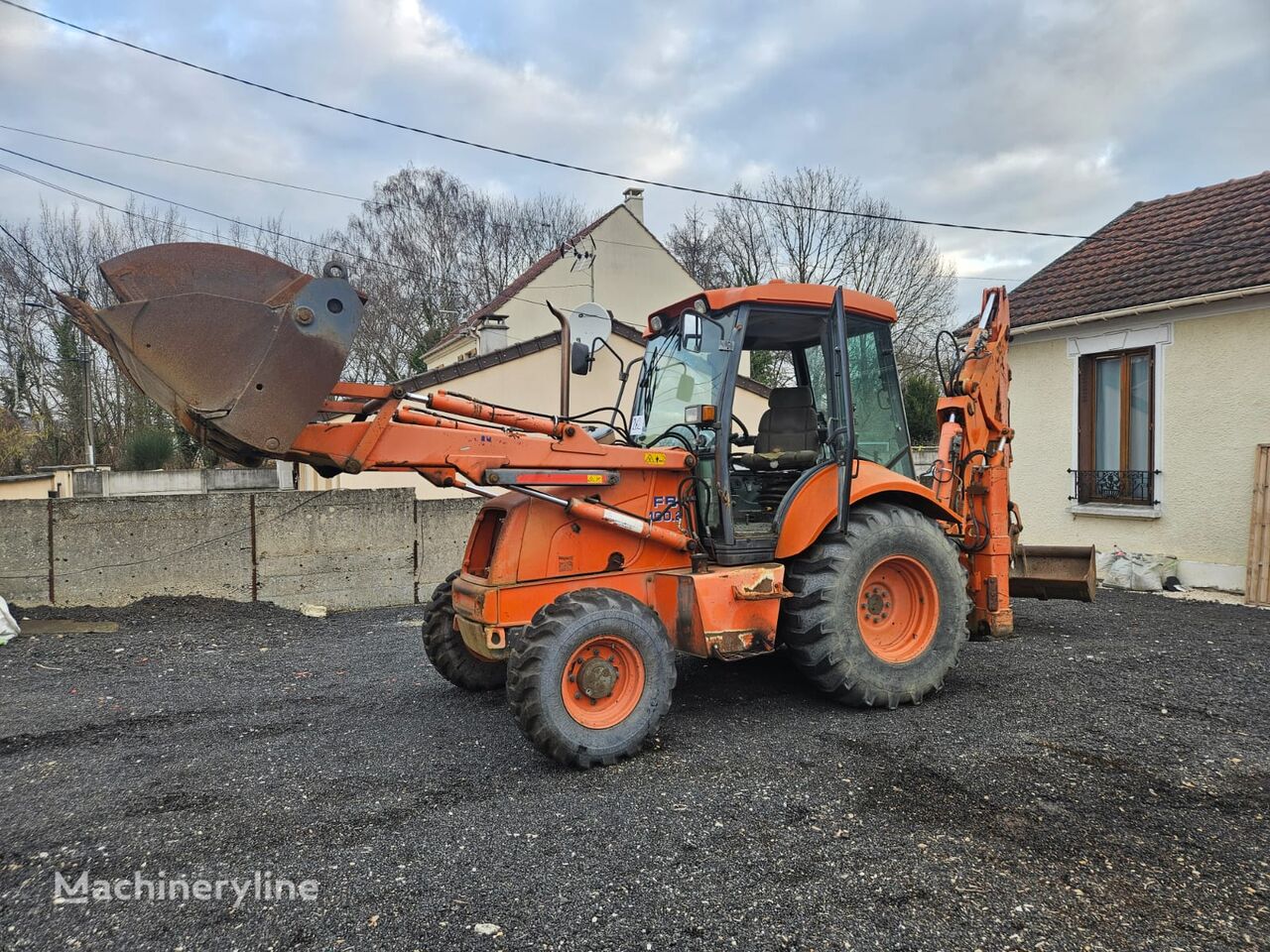 Fiat-Hitachi FB100 backhoe loader