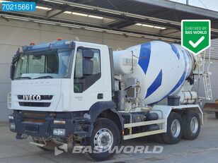 IVECO Trakker 450 6X4 Manual Big-Axle Steelsuspension EEV Imer 7m3 concrete mixer truck