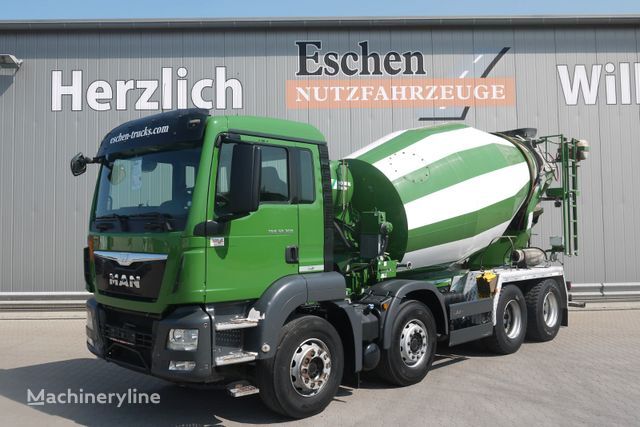 Stetter  on chassis MAN TGS 32.360 concrete mixer truck