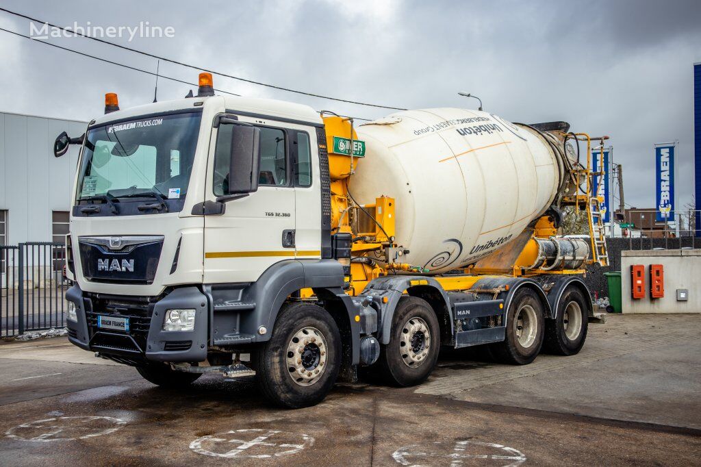 MAN TGS 32.360 BB+ MIXER 9M³ concrete mixer truck
