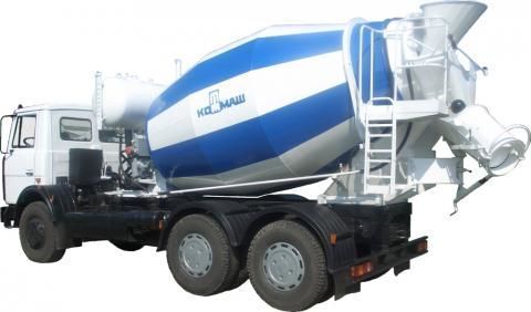 new MAZ 6303  concrete mixer truck