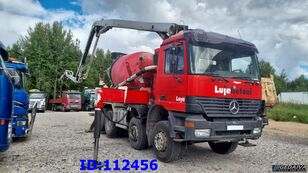 Putzmeister  on chassis Mercedes-Benz Actros 8x4 concrete mixer truck