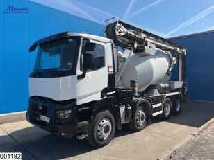 Renault C 430 8x4, Imer, 8M3, Belt 12 mtr, EURO 6, Remote concrete mixer truck