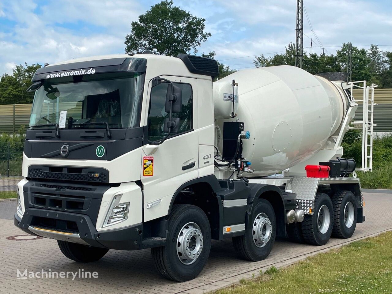 new Euromix MTP  on chassis Volvo FMX 430  concrete mixer truck