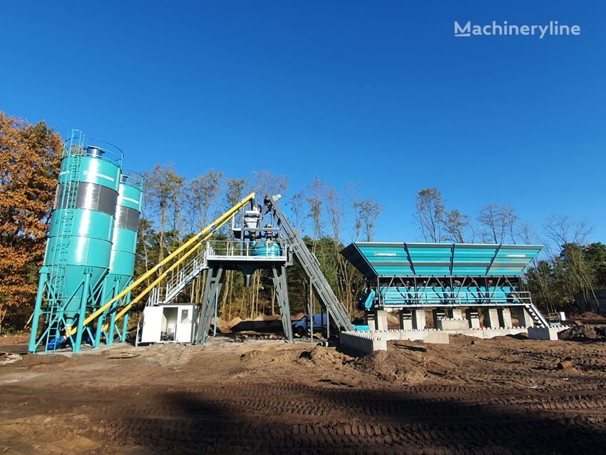new Constmach 60 m3/h Compact Batching Plant | 2 Years Warranty concrete plant