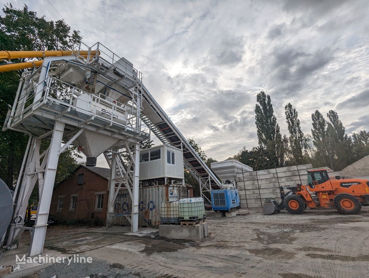 new Göker MOBILNYY BETONNYY ZAVOD MobilMix120 concrete plant