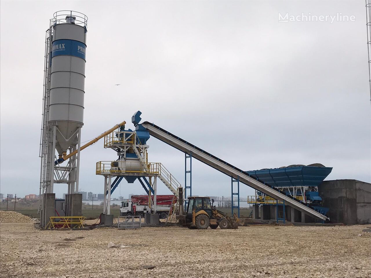 new Promax S100-TWN STATIONARY BATCHING PLANT  concrete plant