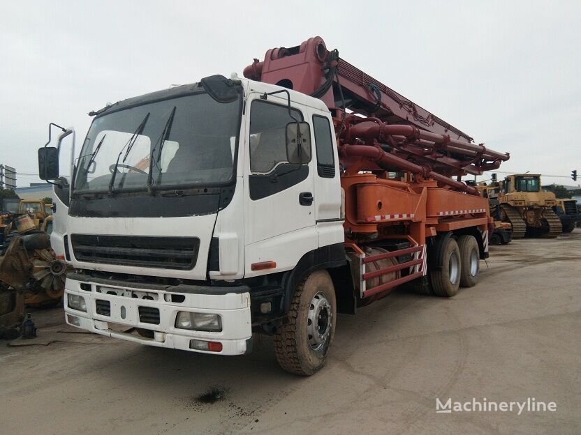 Sany  on chassis Isuzu concrete pump