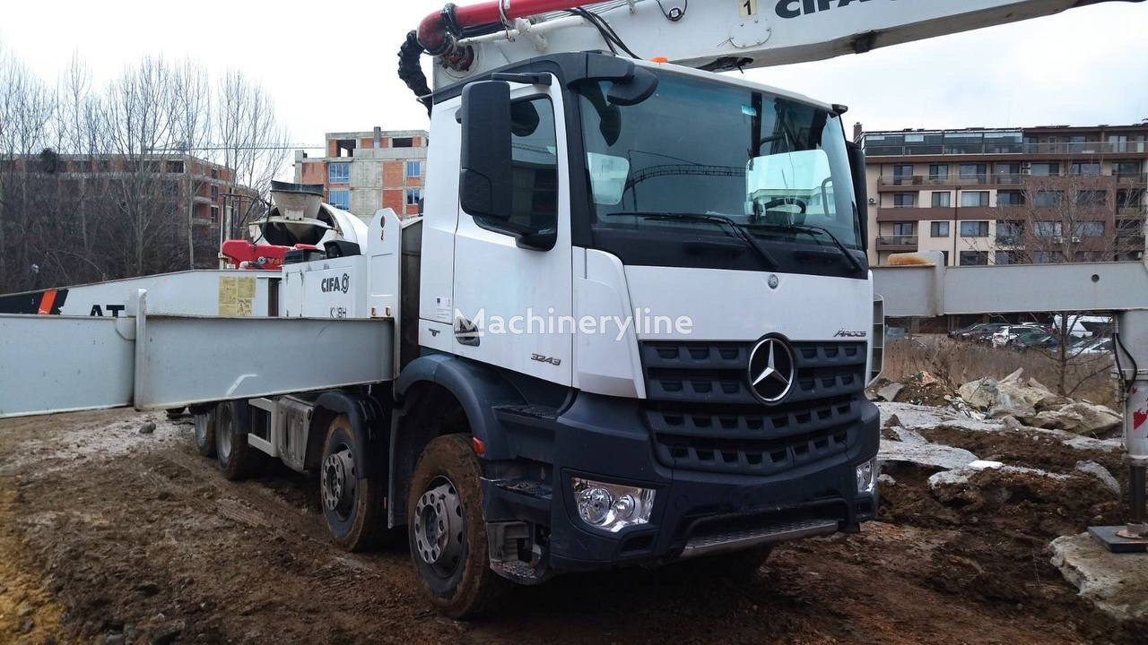 Cifa K48H  on chassis Mercedes-Benz AROCS  3243 concrete pump