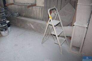 Trittleiter Metall ca. 3 Stufen construction stair