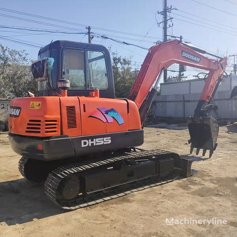 Doosan DH55 mini excavator