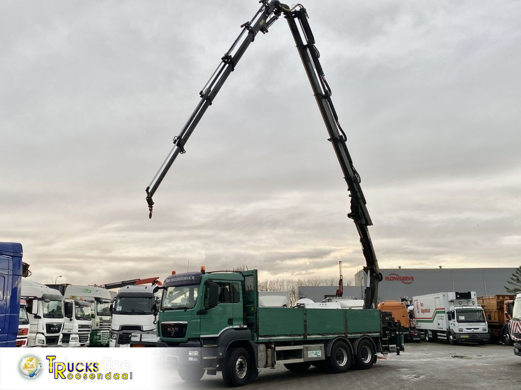 MAN TGS 26.440 Euro 5 + Manual + Hiab 288 E-5 Crane +JIB 4 + 6X4+REM mobile crane