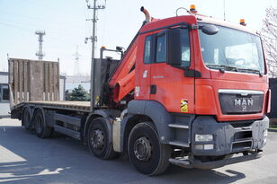 MAN TGS 35.360 E5 EEV 8×2 / HDS HIAB XS 166 HIDUO / Tow truck mobile crane
