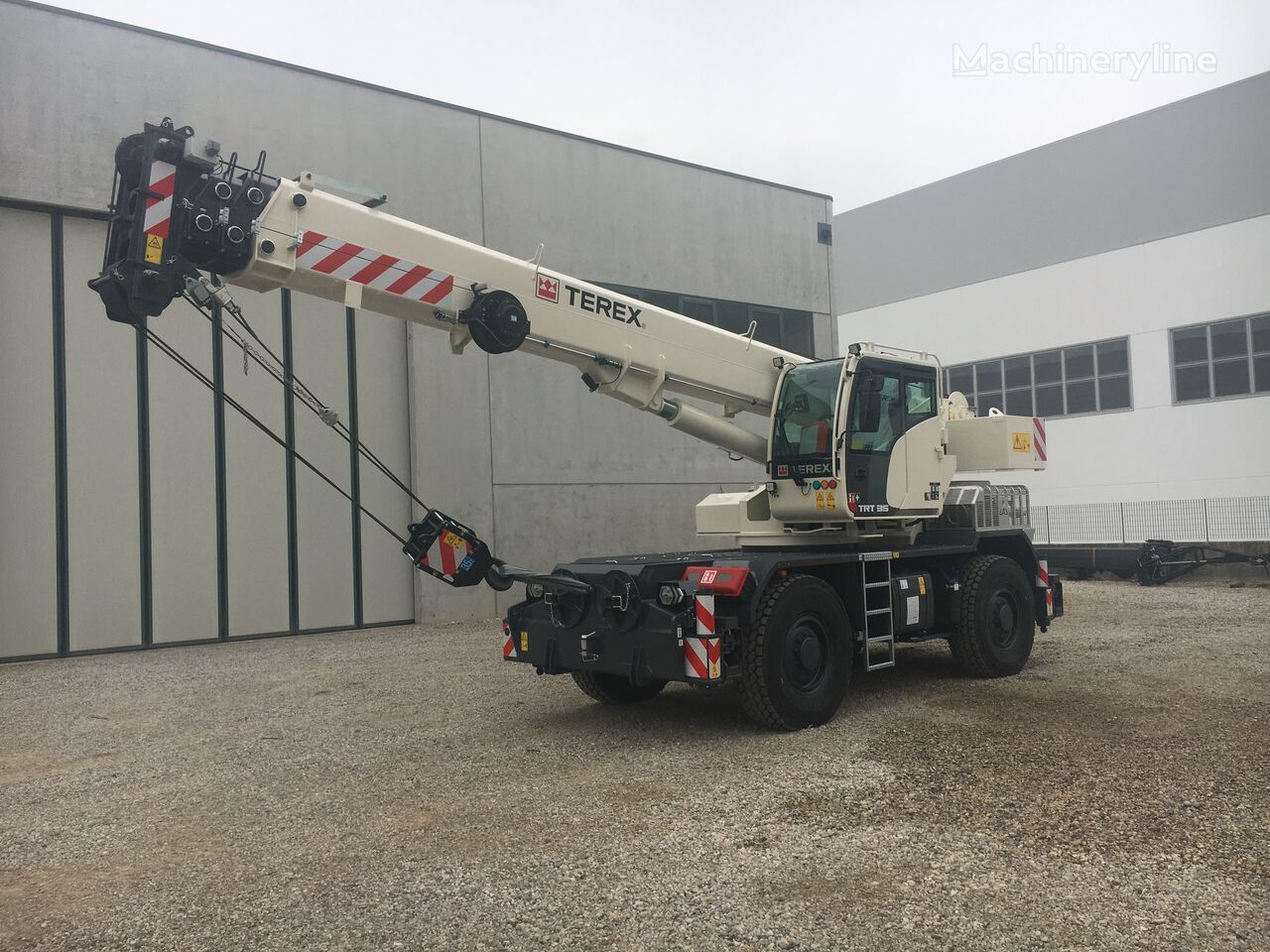 new Terex TRT35 mobile crane