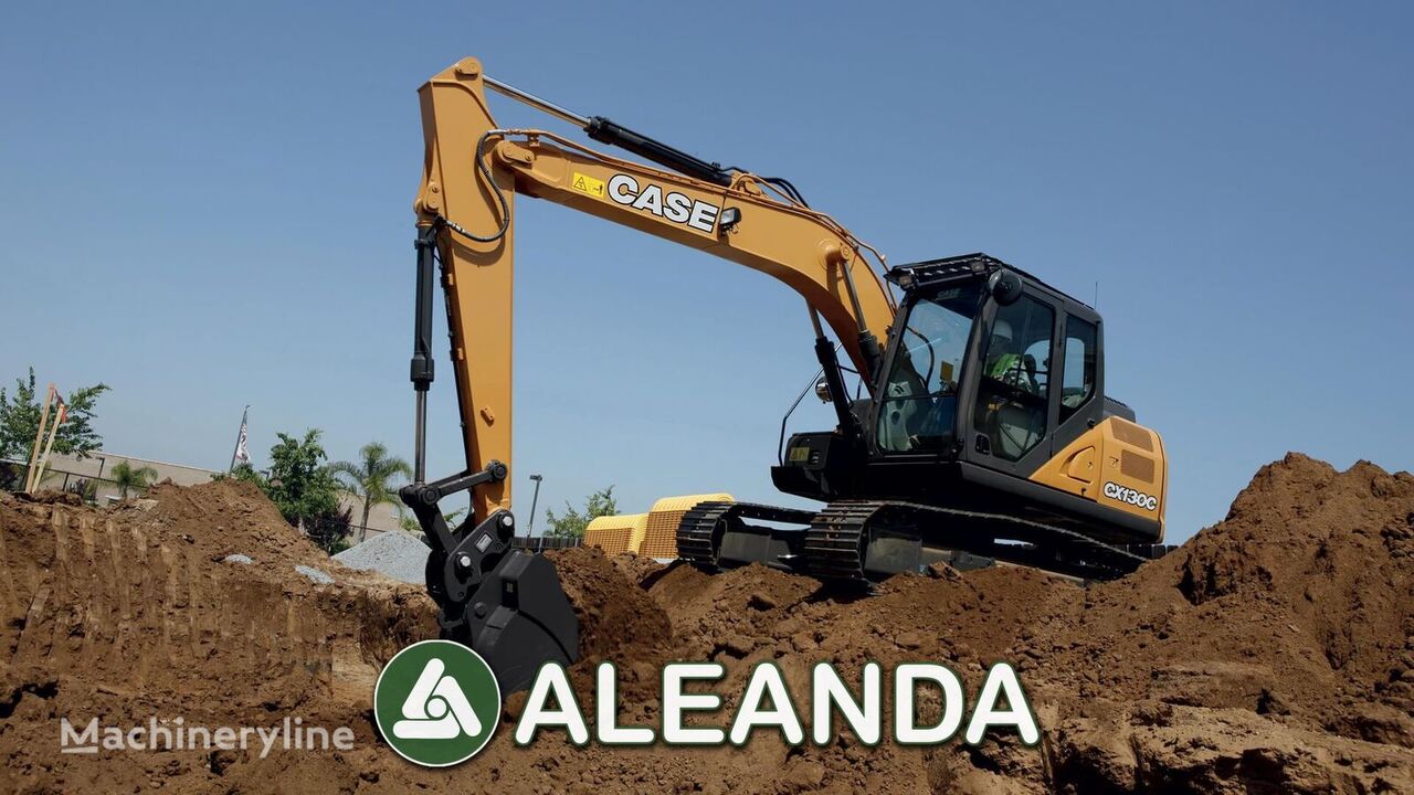 new Case CX 130 C tracked excavator