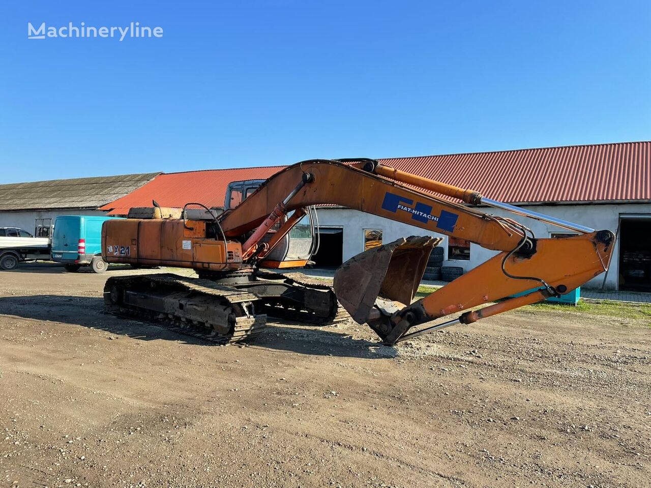 Fiat-Hitachi EX215 (for parts) tracked excavator for parts