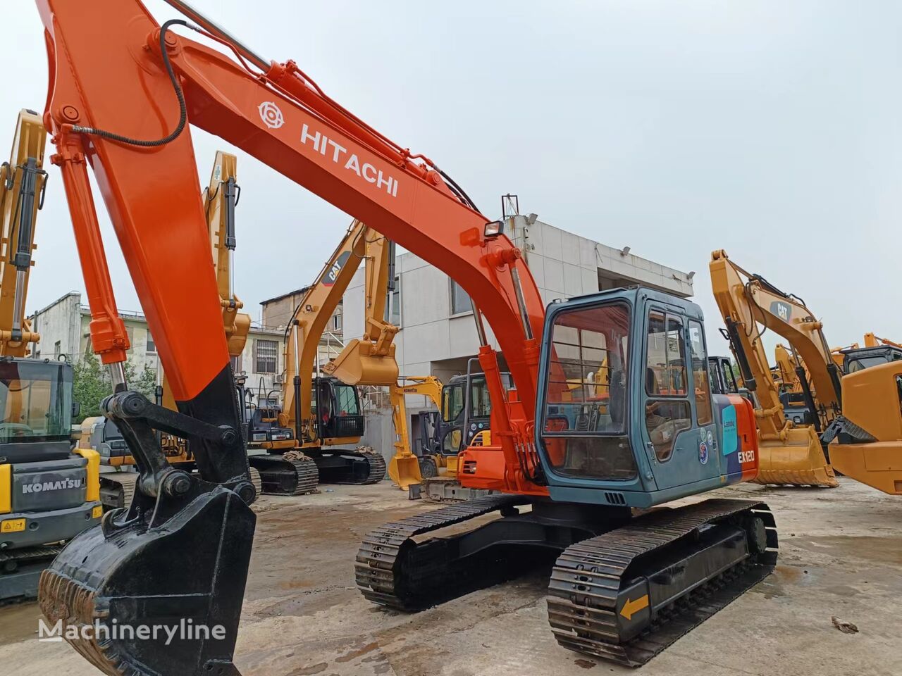 Hitachi ZX120-3 tracked excavator