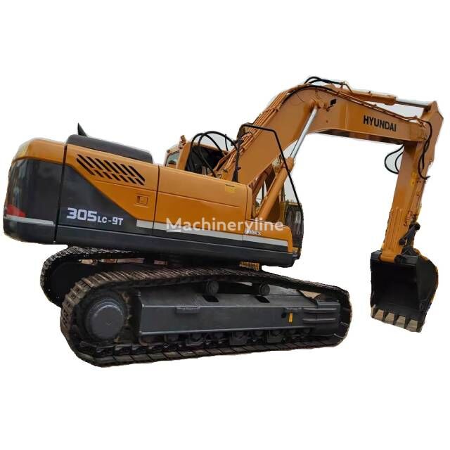 Hyundai 2018 R305LC-9T good conditions tracked excavator