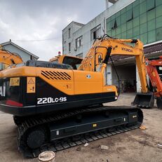 Hyundai Robex 220 tracked excavator