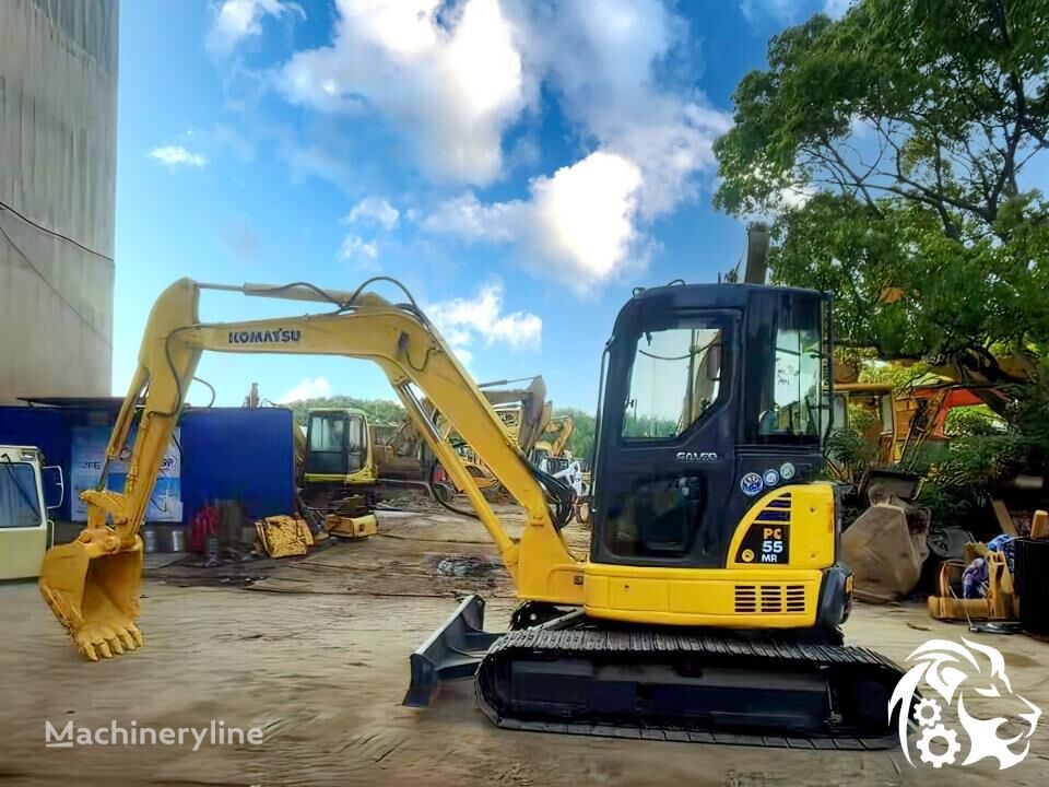 Komatsu PC55MR-3 tracked excavator