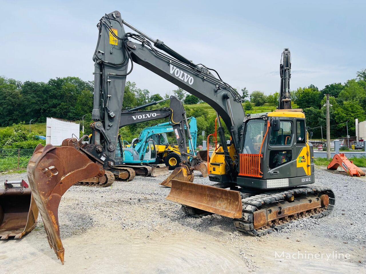 Volvo ECR 145 CL tracked excavator