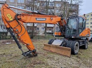 Doosan DX170W 5 wheel excavator