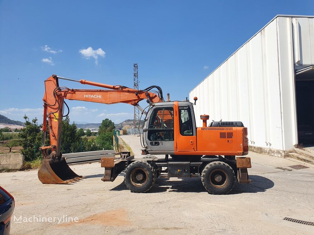 Hitachi ZX160 W wheel excavator