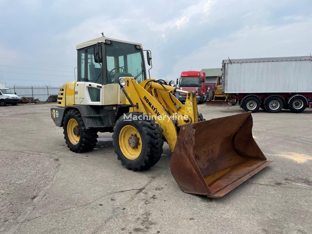 Komatsu wheel loader