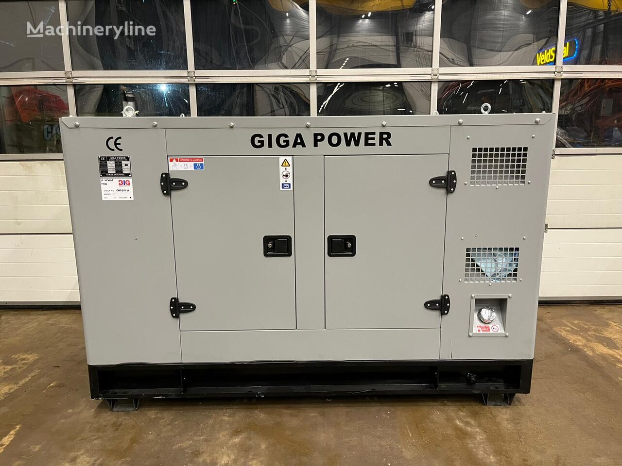 Giga Power LT-W30GF 37.5KVA closed set diesel generator