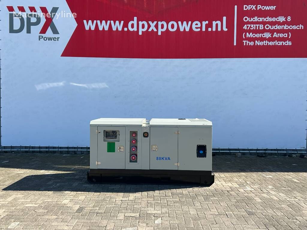 new Perkins 1104A-44TG2 - 88 kVA Generator - DPX-19805 diesel generator