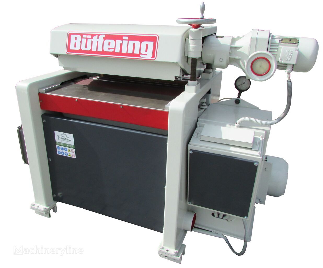 Szlifierka szczotkarka Butfering 800 wood grinding machine