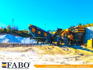 new FABO MVSI 900 MOBILE VERTICAL SHAFT IMPACT CRUSHING SCREENING PLANT mobile crushing plant
